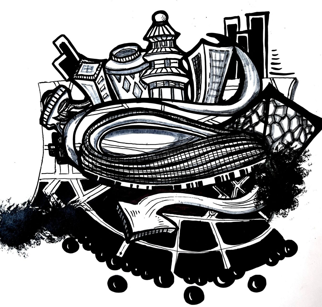 小学美术课题《图形的魔术组合》     多亏办公室有个大神级别的老师