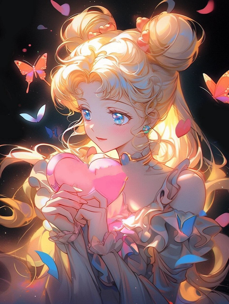 美少女战士壁纸|一组风格特别的美少女    夏日滤镜