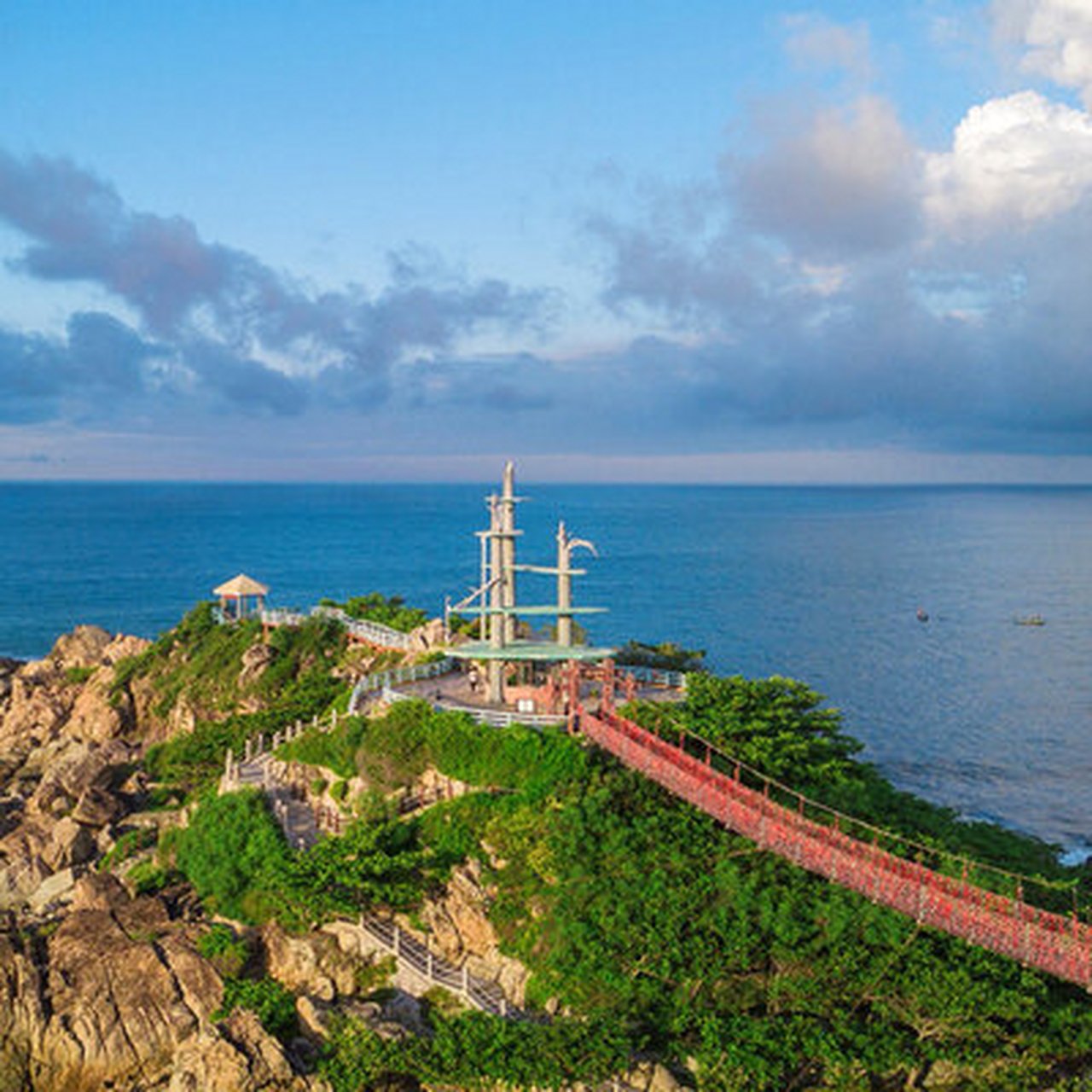 岛民生活三亚西岛渔村门票船票潜水自由行 西岛,全称西瑁洲岛,坐落在