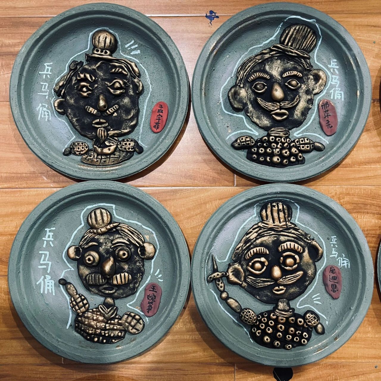 兵马俑黏土 第n次上这个课程 换个新表现形式,有点喜欢