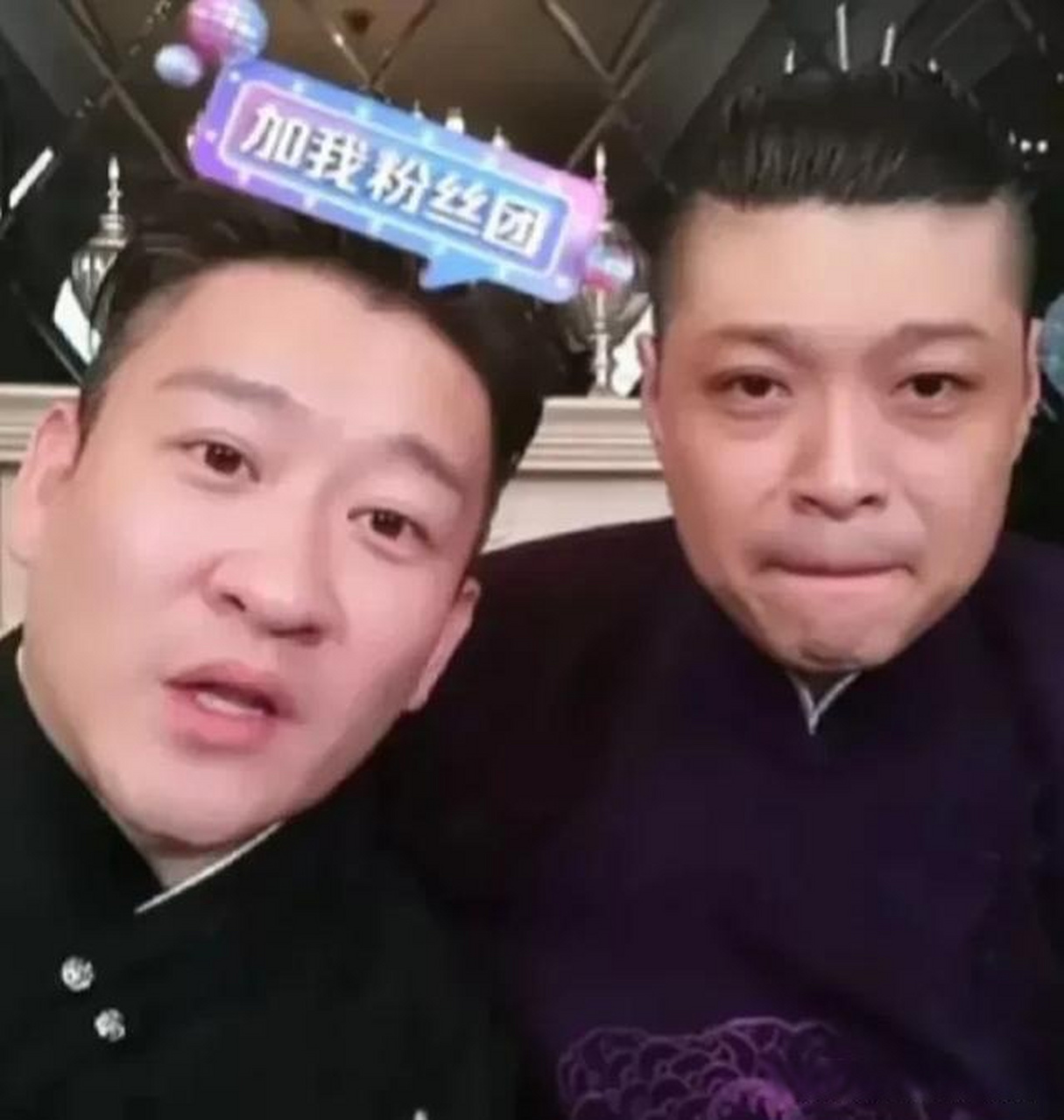 曹云金和刘云天在直播时连线了. 这真是一个挺有感觉的时刻.