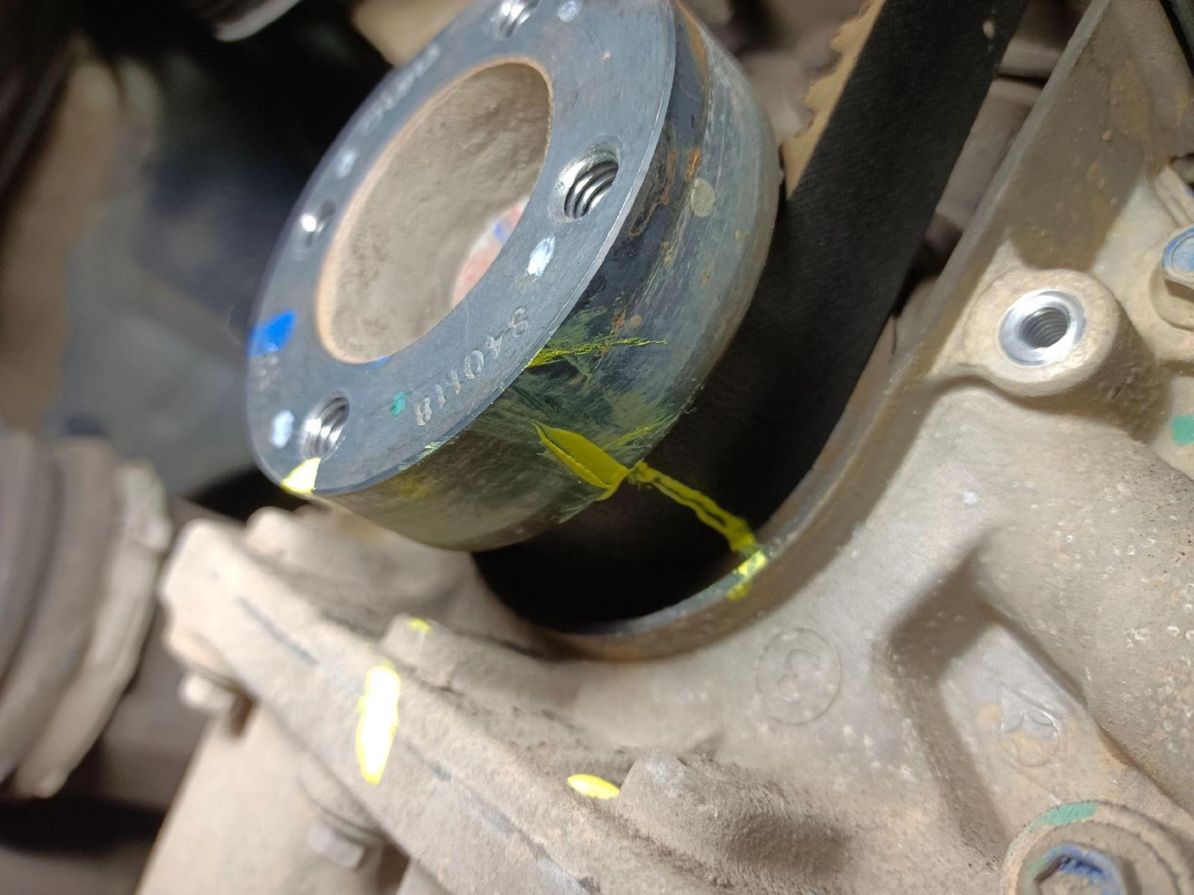 长安cs75更换正时皮带.做点更换