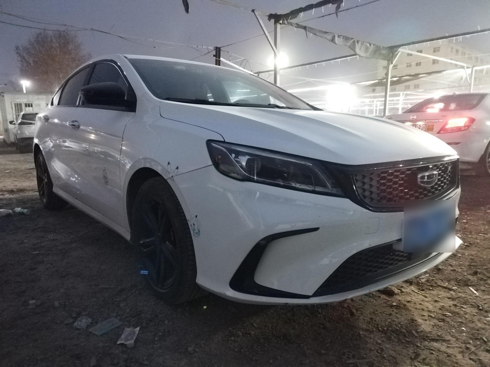 吉利汽车 缤瑞 2021款 1.4t cvt亚运版 6.5万  2021年12月首次上牌 3.