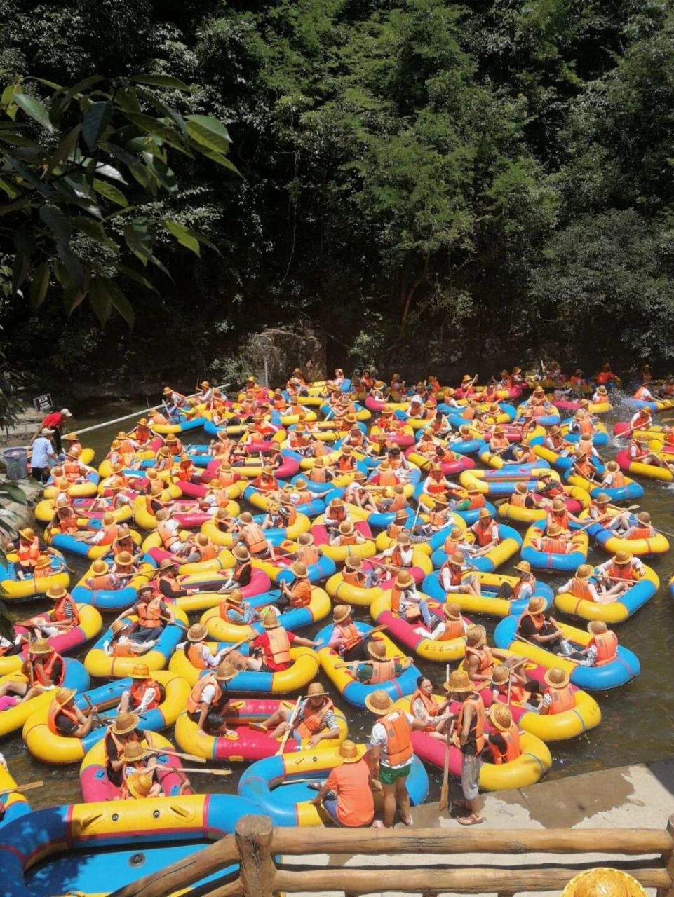 福清后溪漂流·东方第一漂 常规票价13090 	 漂流河道总落差达28米