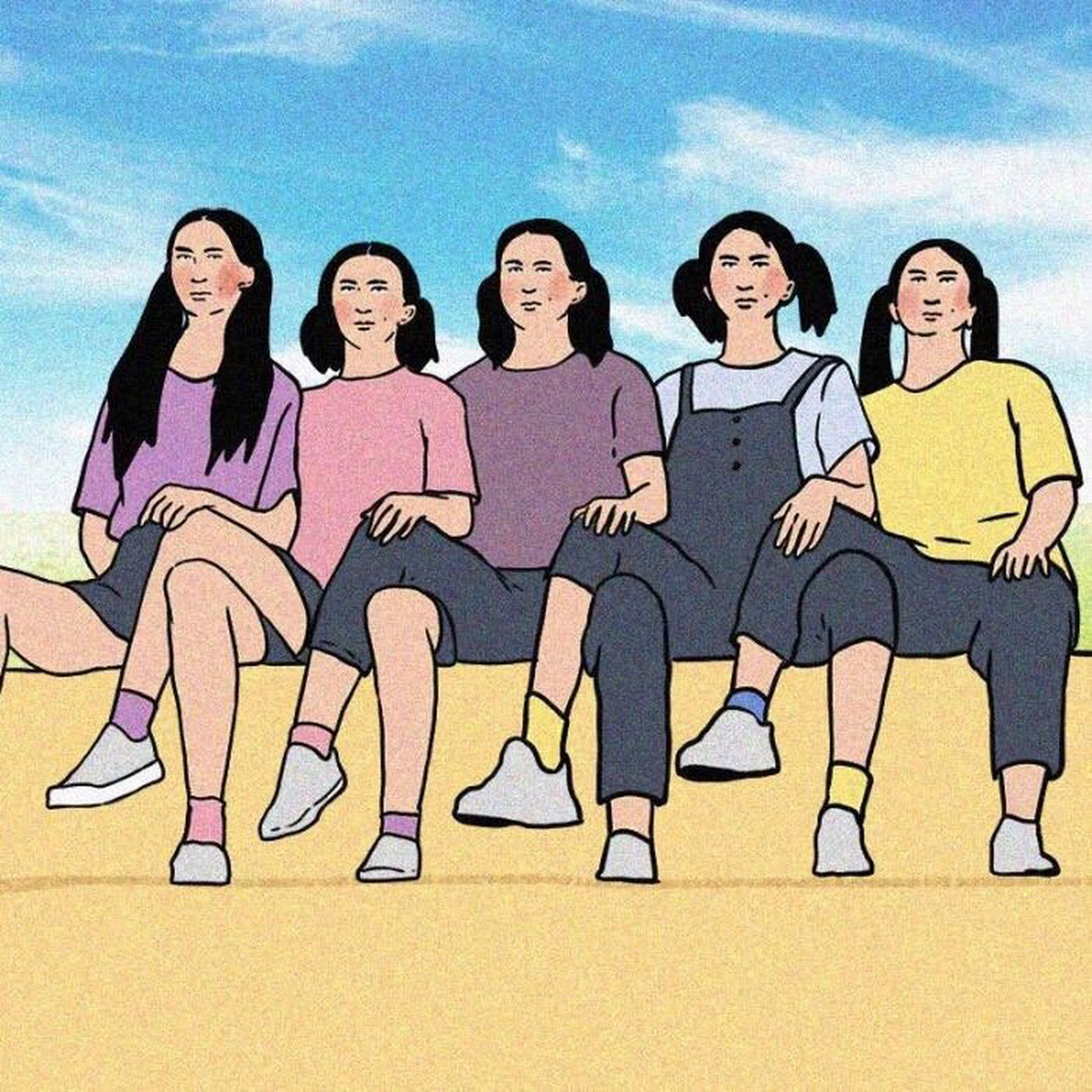 【闺蜜照】女生沙雕合照姿势大全 当代女生最野拍照合辑[笑哭][笑哭]