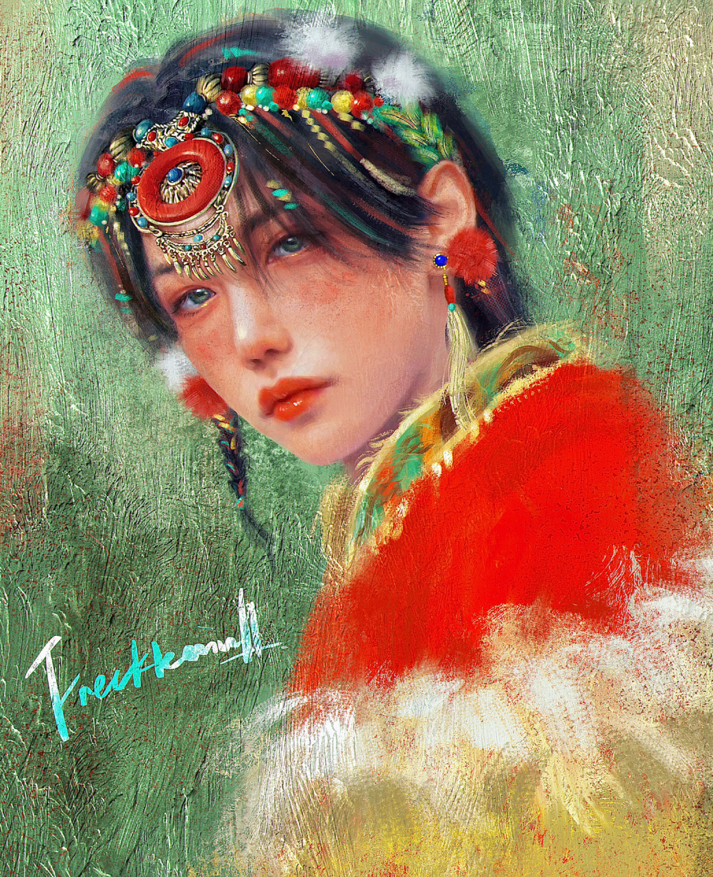 230223      带一枝格桑花走吧.