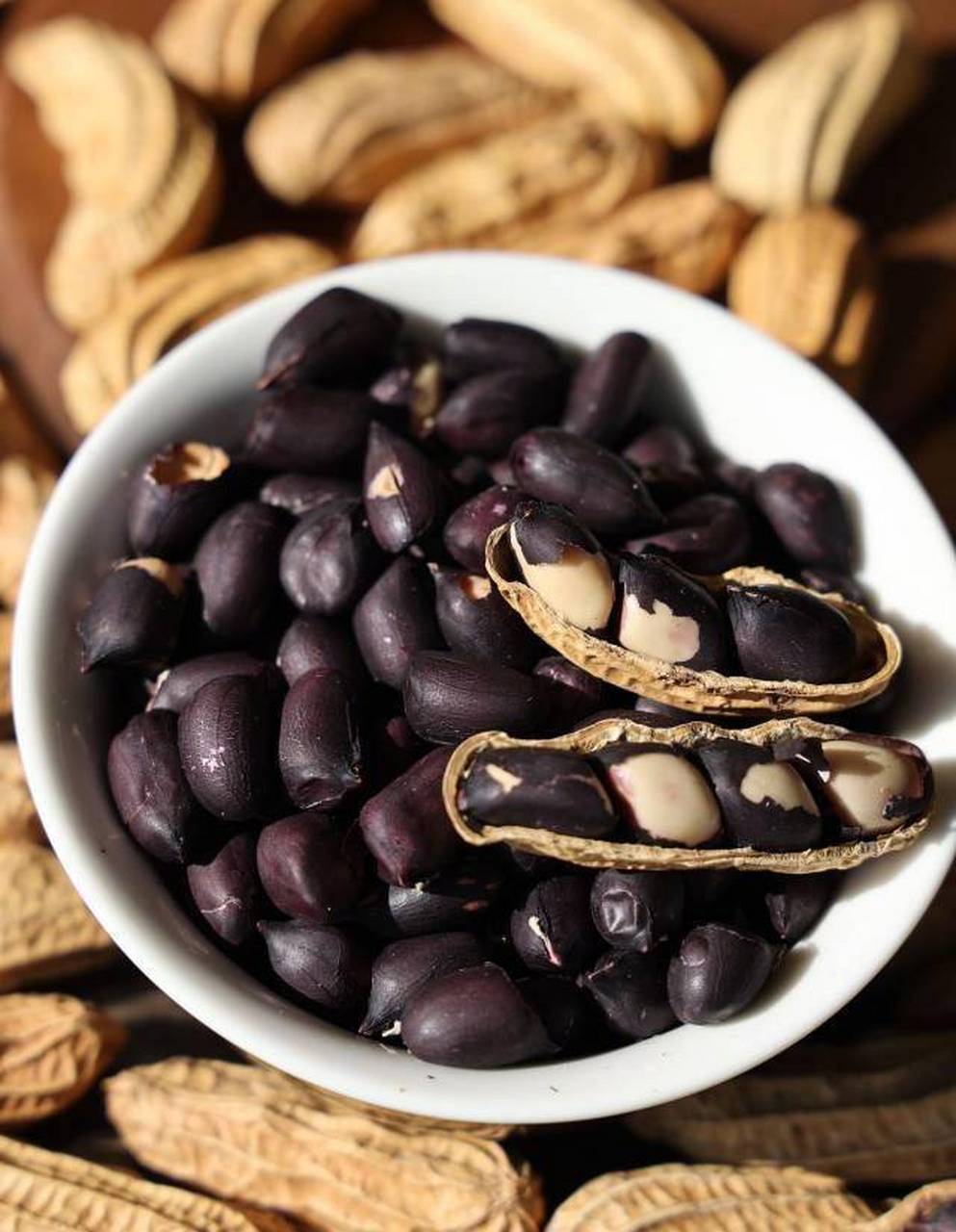 富硒黑花生低温烘焙熟制 【推荐理由】富硒黑花生低温烘焙熟制,保留了