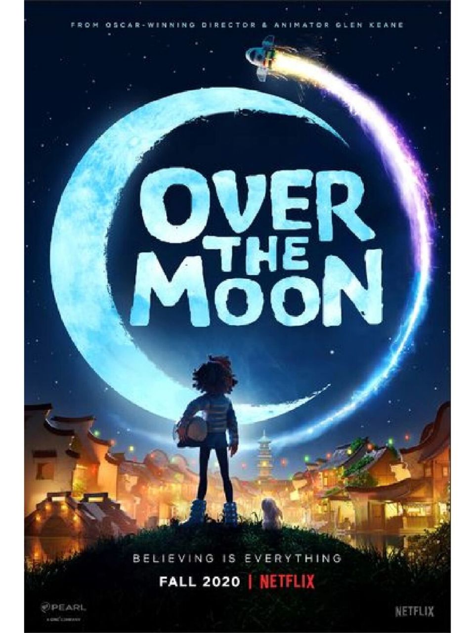 亲子电影★中秋必看over the moon over the moon 飞奔去月球 海外的