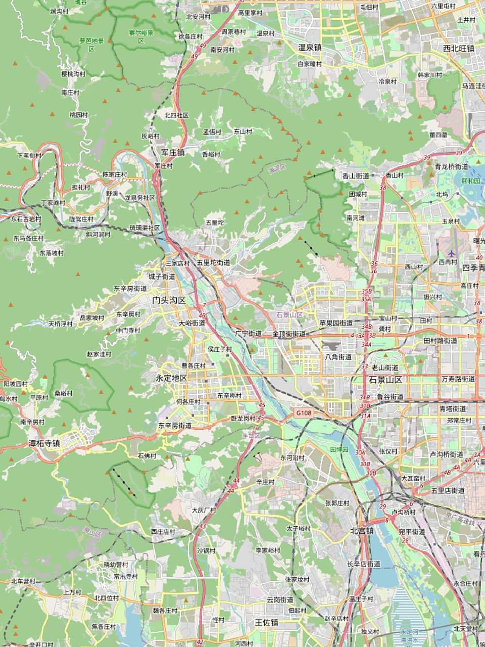 门头沟地势 东望都邑西走塞上而通大漠北京暴雨究竟从哪来的 门头沟古