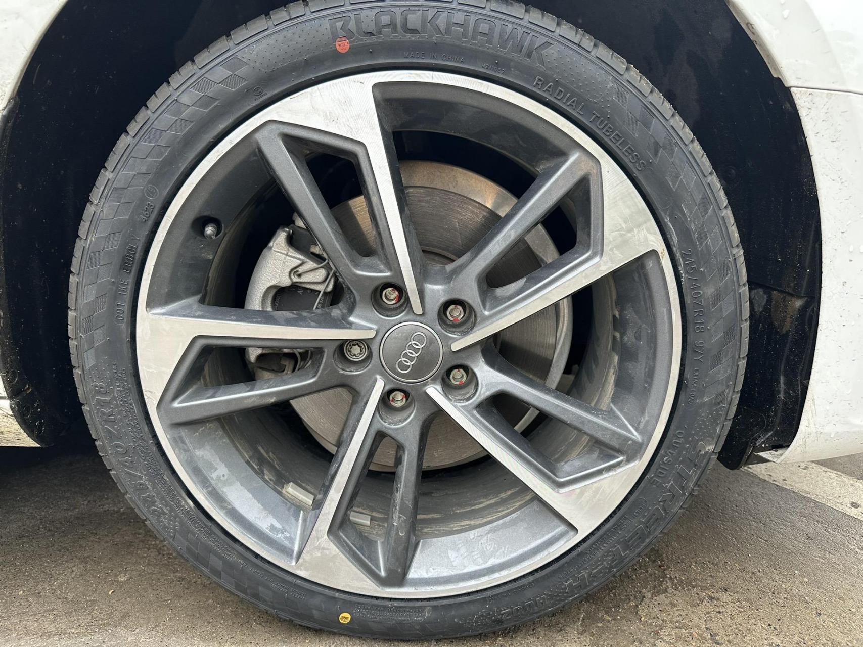 奥迪a4l 更换安装【黑鹰轮胎】245/40zr18 97y 品质保障:专为中国路况