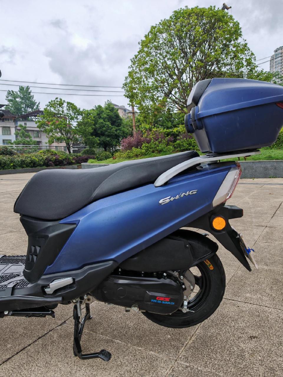 车型:光速125踏板摩托车.
