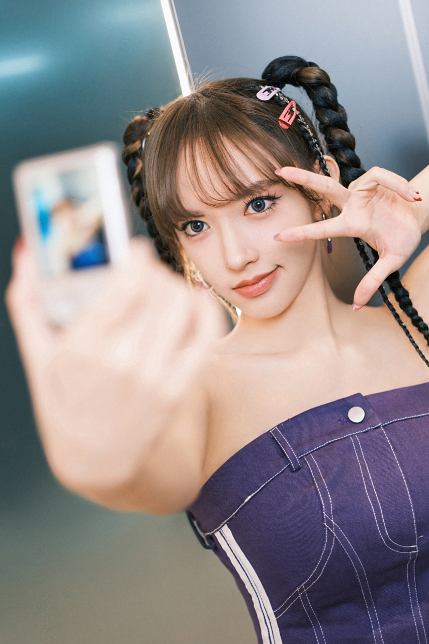 程潇姐姐的双马尾造型好可爱[心]