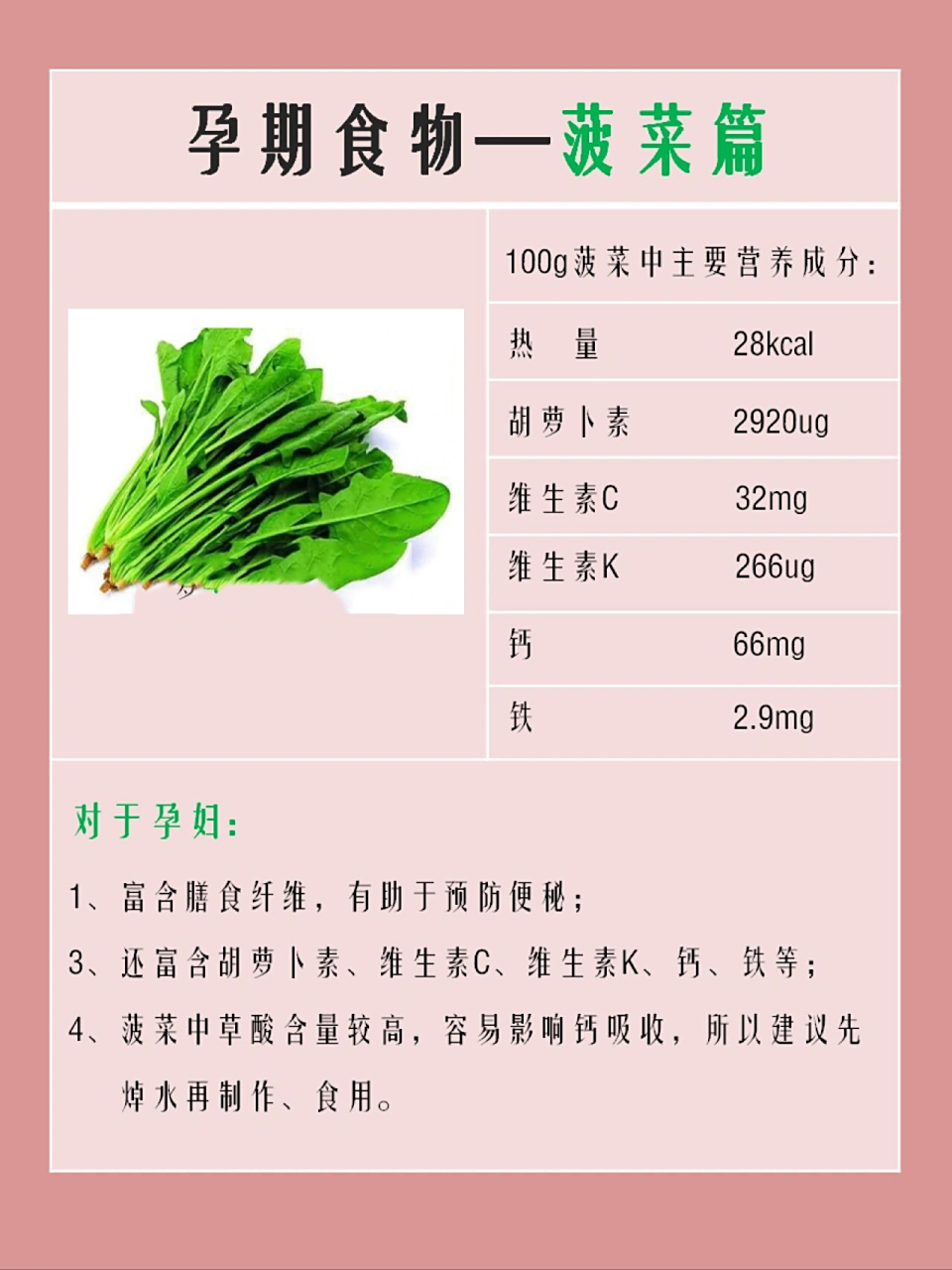 26615 对于孕妇: 1,富含膳食纤维