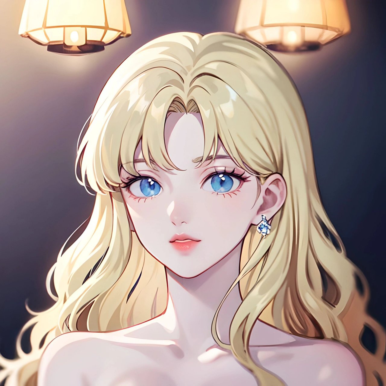 旧漫头像 金色卷发御姐 🧚🏻‍♀️  多方位思考 希望ai绘画