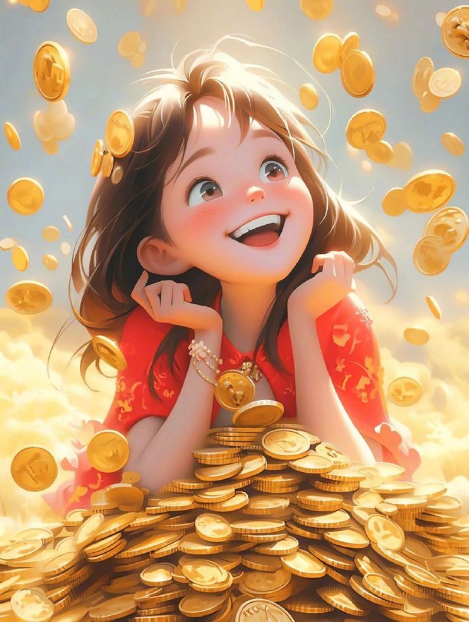 我真的很爱钱,你知道吗.闻起来香,摸上去舒服,看上去还美.