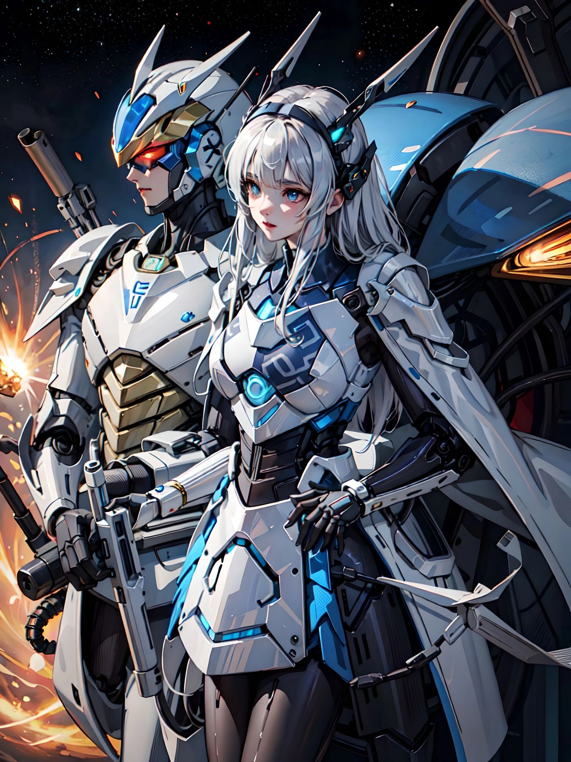 机甲少女|| 女生头像 ||壁纸