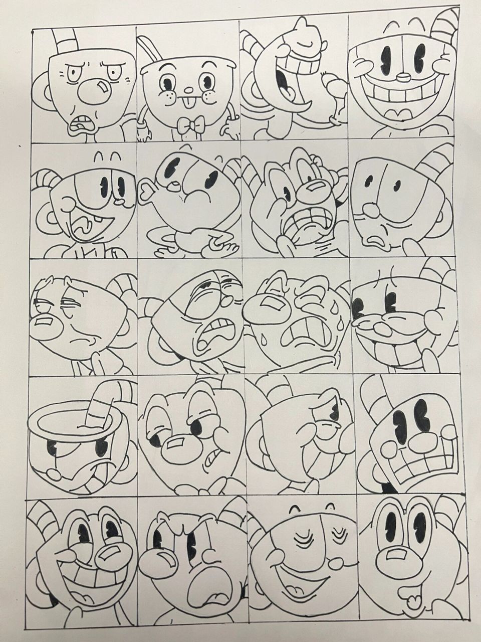 来一组茶杯头的表情包,又被可爱到… 	 减肥已经快凉了,哈哈哈哈哈哈