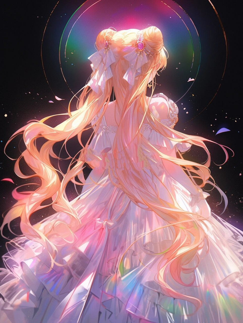 美少女战士壁纸|五彩斑斓的背影杀     夏日滤镜     梦幻联动96