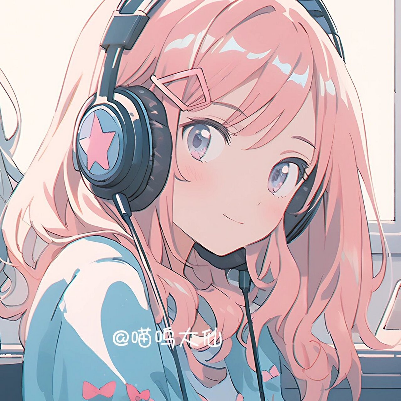 闺蜜头像|不明显的闺蜜情头|一起听音乐吗