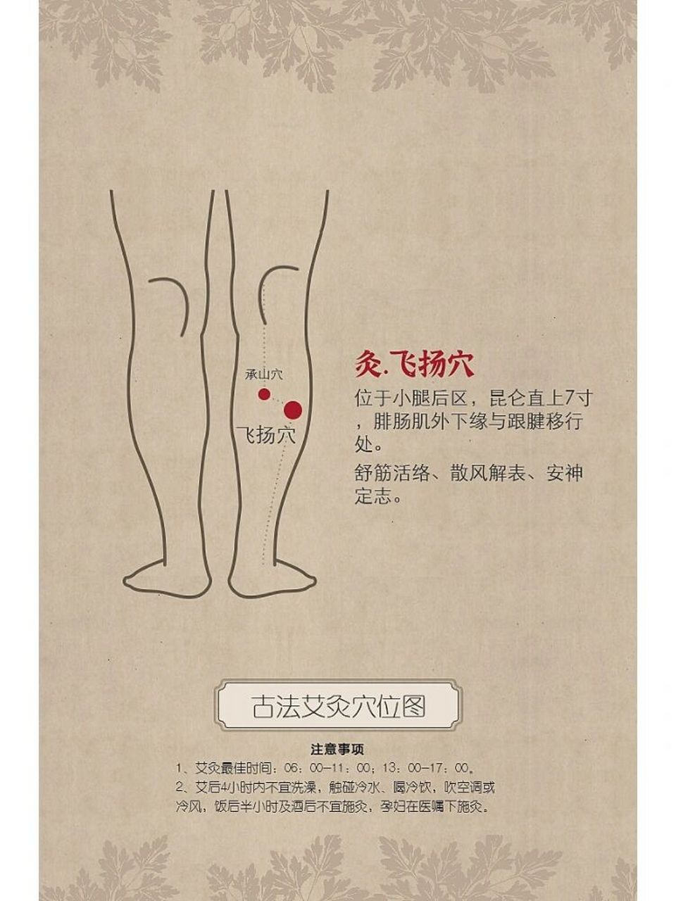 健康养生 认穴识灸 | 飞扬穴 穴位释义   属足太阳膀胱经,也是膀胱经