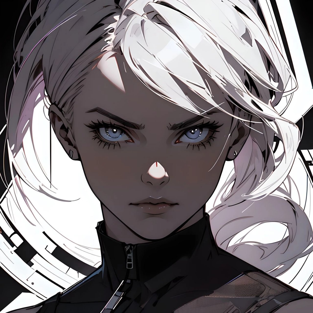 美漫风格|御姐女生头像 最后一张,感觉眼熟啊