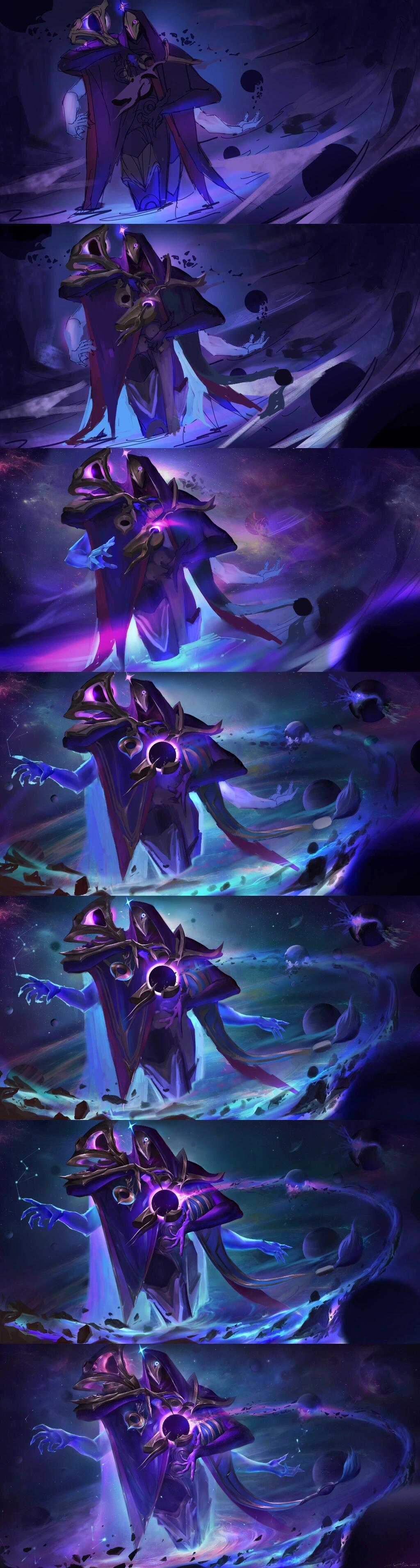 戏命师暗星尊同人插画