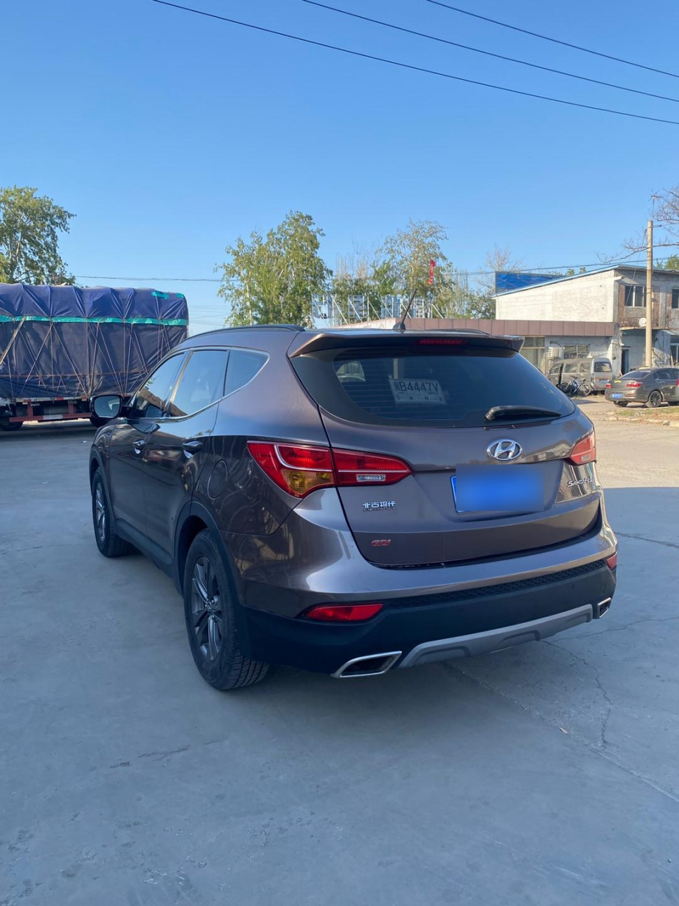 现代ix45,全新胜达,7个多w即可拥有,超高性价比精品车况看车必中系列