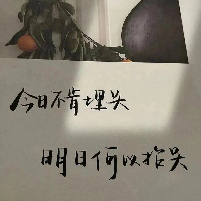 白色系手写文字背景图