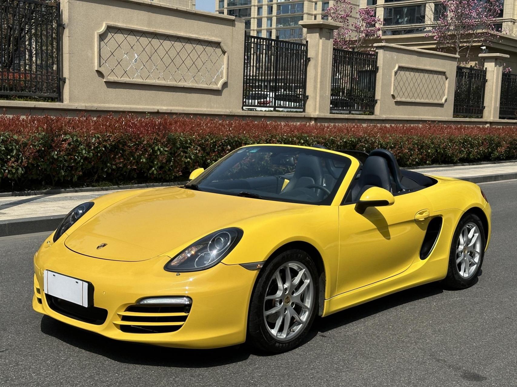 2014年2月 保时捷boxster(仅开6万多公里)全车原版 查博士s级 2.
