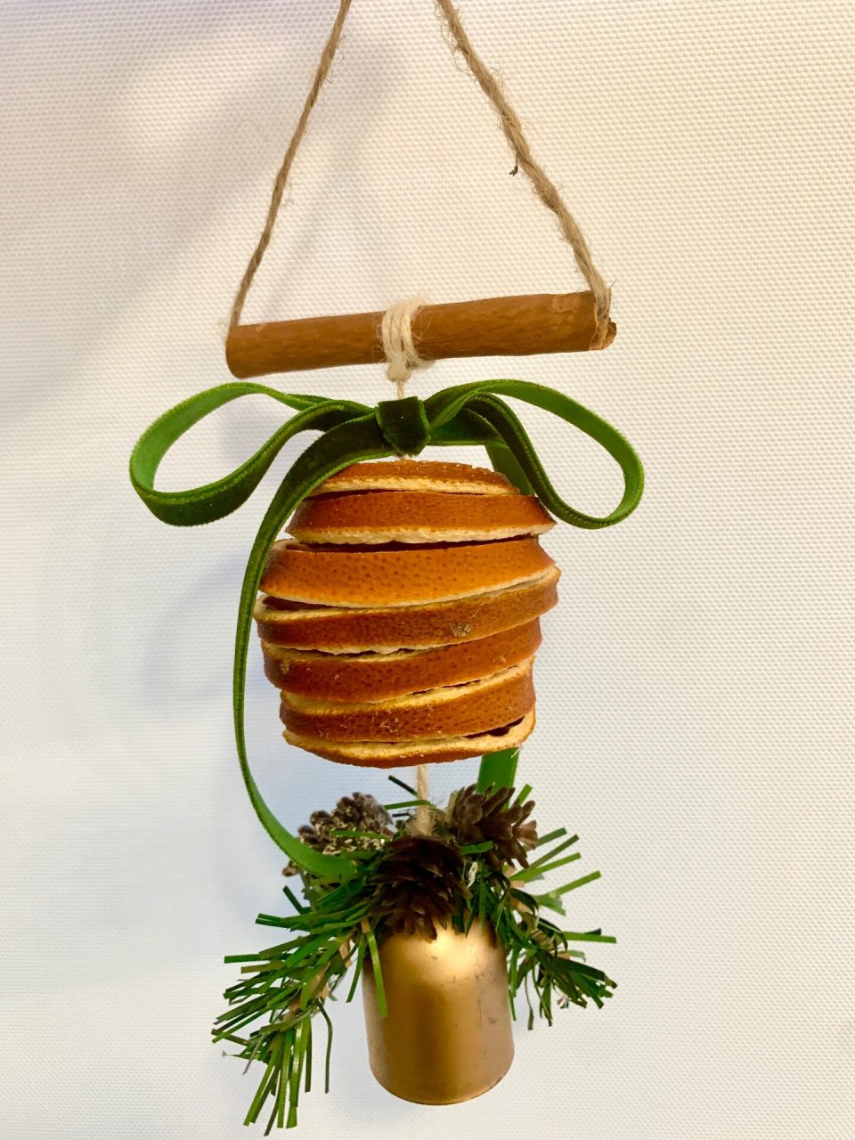 圣诞小手工92 橙子挂件92