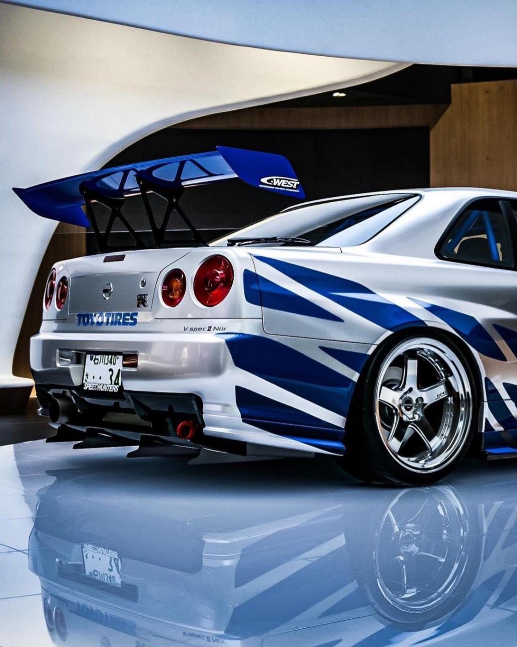nissan gtr-r34 skyline"最美不过r34"