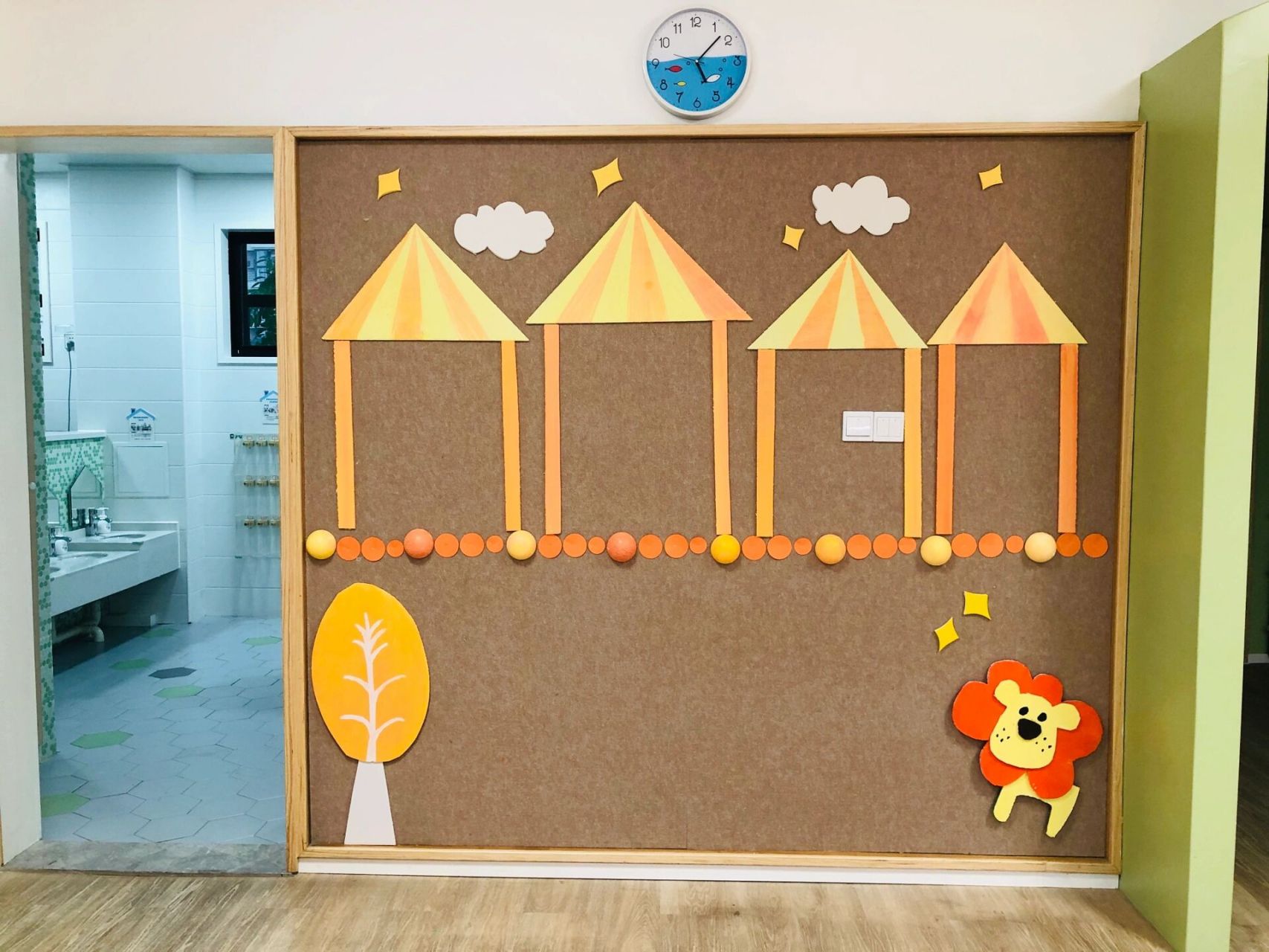 幼儿园小班原创环创|可爱的小狮子系列 分享一波小班时的班级环境创设