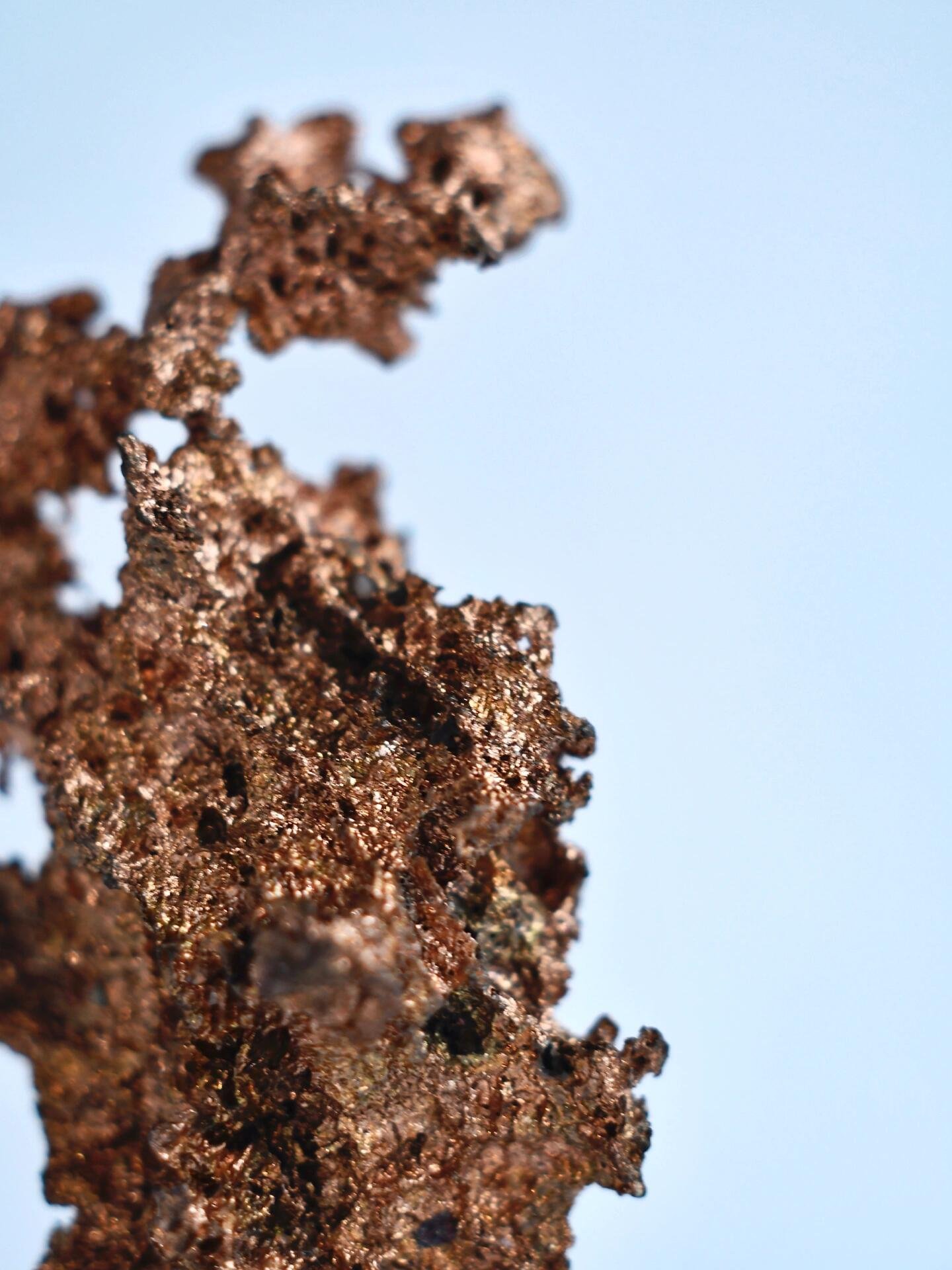 【91矿物写真】no.9自然铜