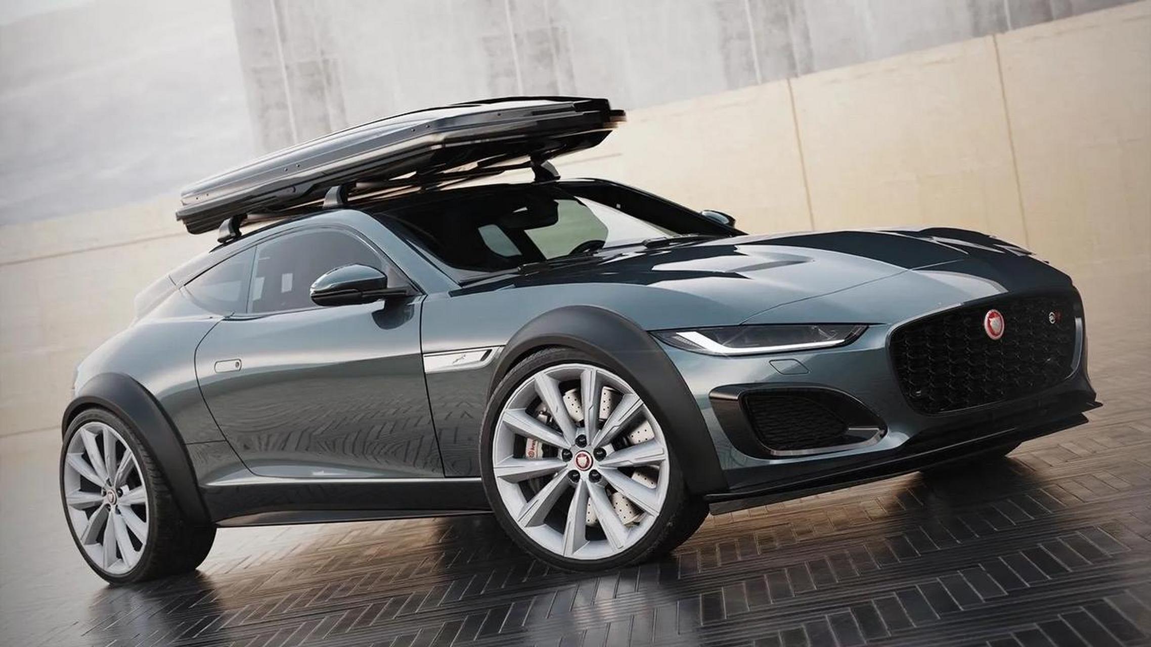 捷豹f-type跨界猎装版惊艳亮相!