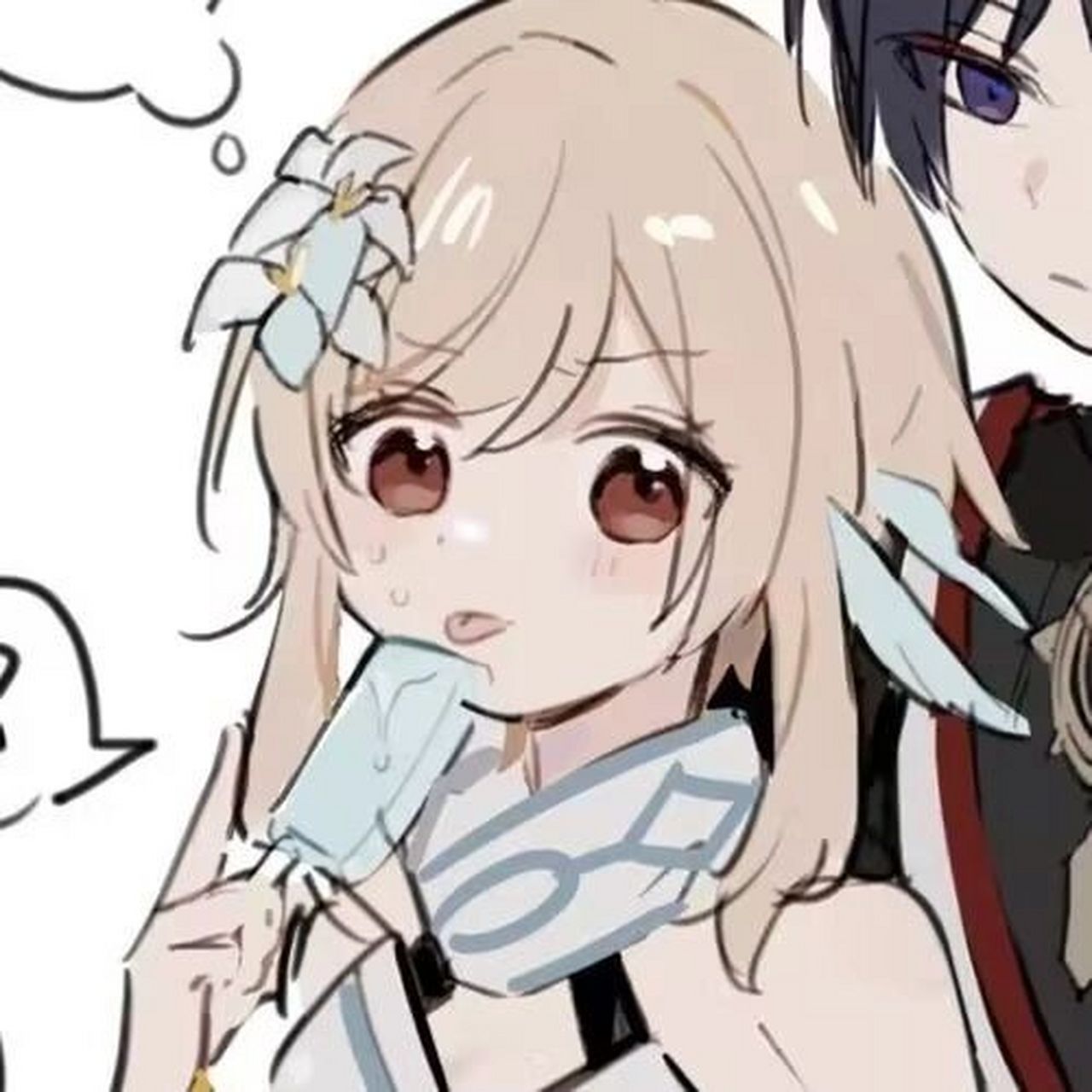 散荧情头 可惜了没人和我用,单身狗发出姨母笑了