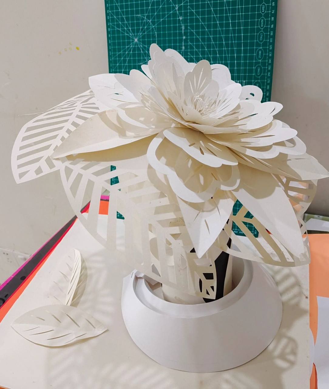 纸立体构成#美术基本功大赛# 3小时原创作品,美术教师基本功大赛