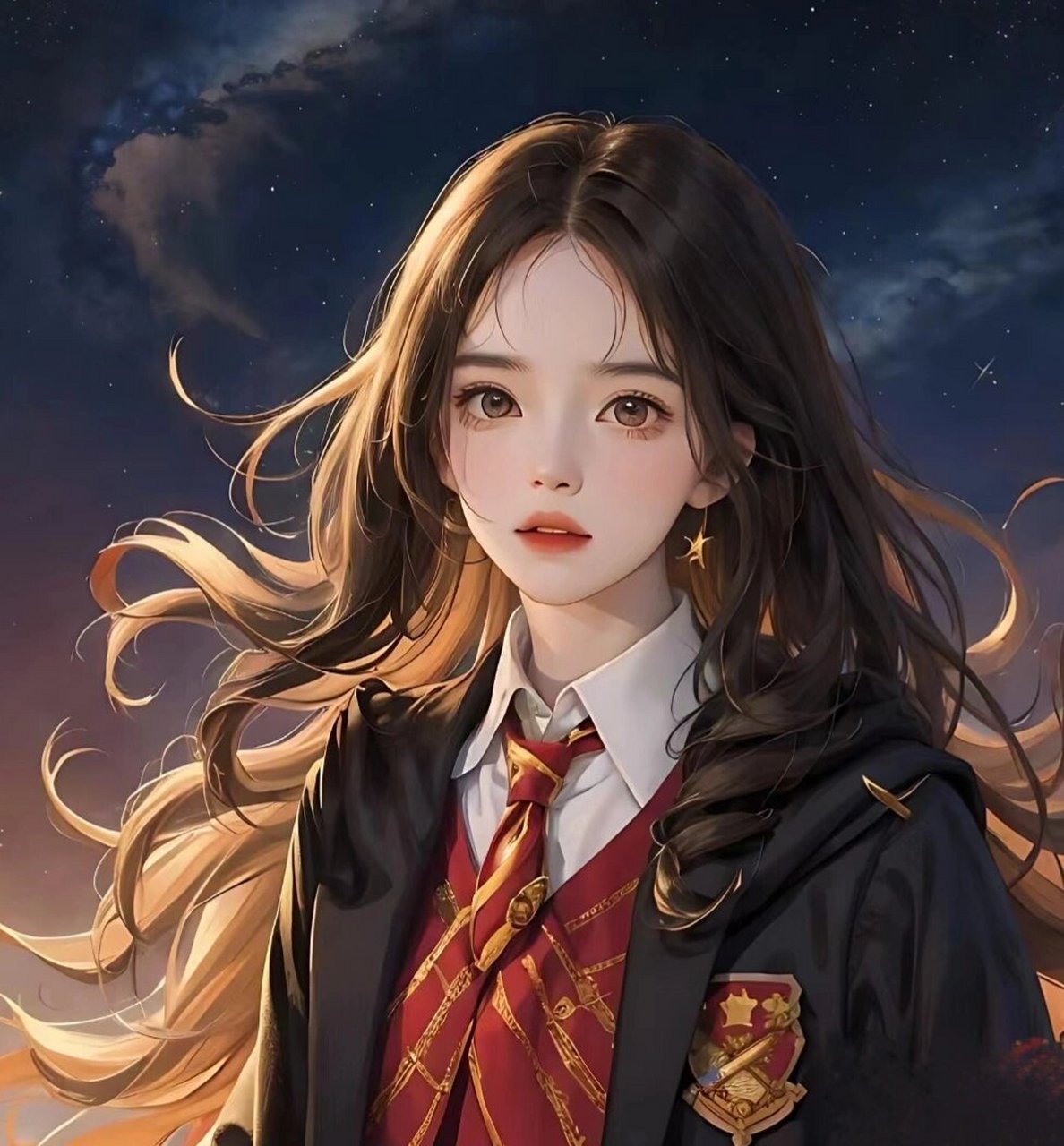 哈利·波特,格兰芬多女生头像(二) #哈迷# #赫敏# #好看头像# #霍格