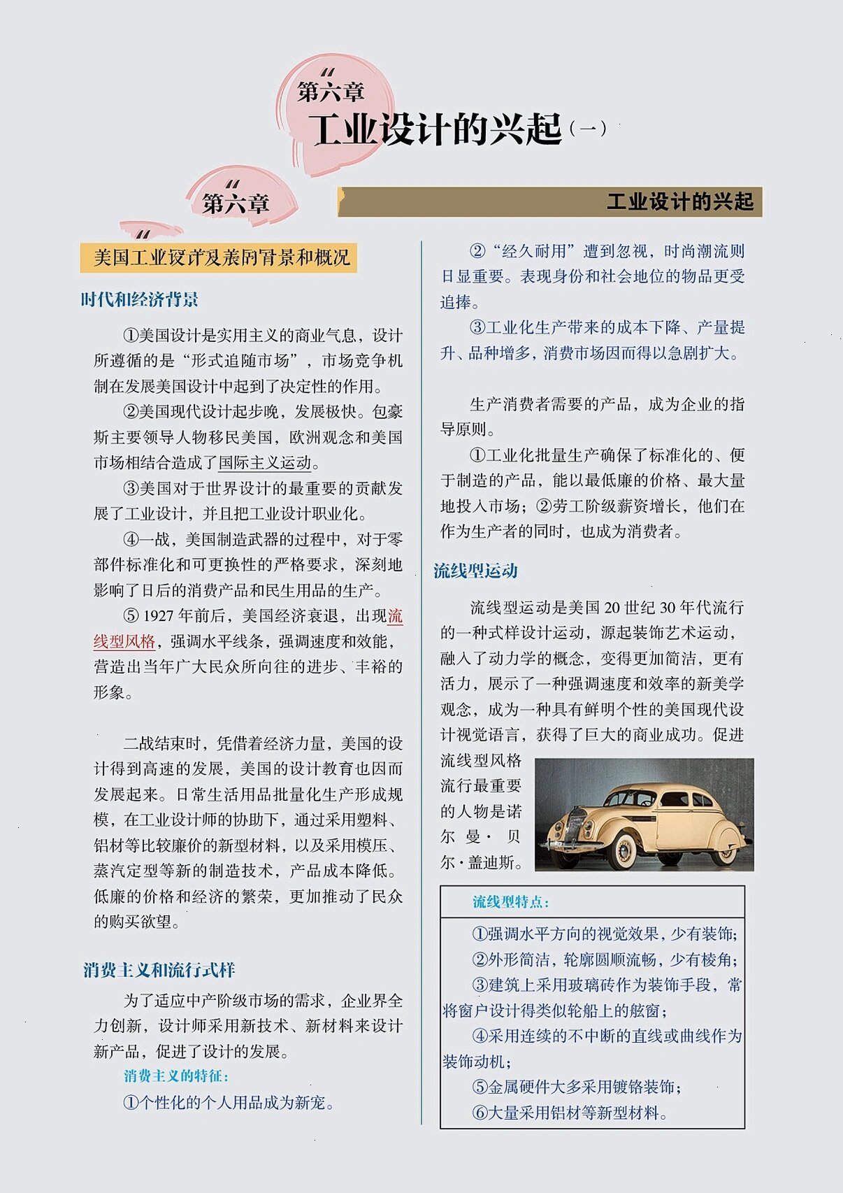 世界现代设计史16第六章美国工业设计的发展