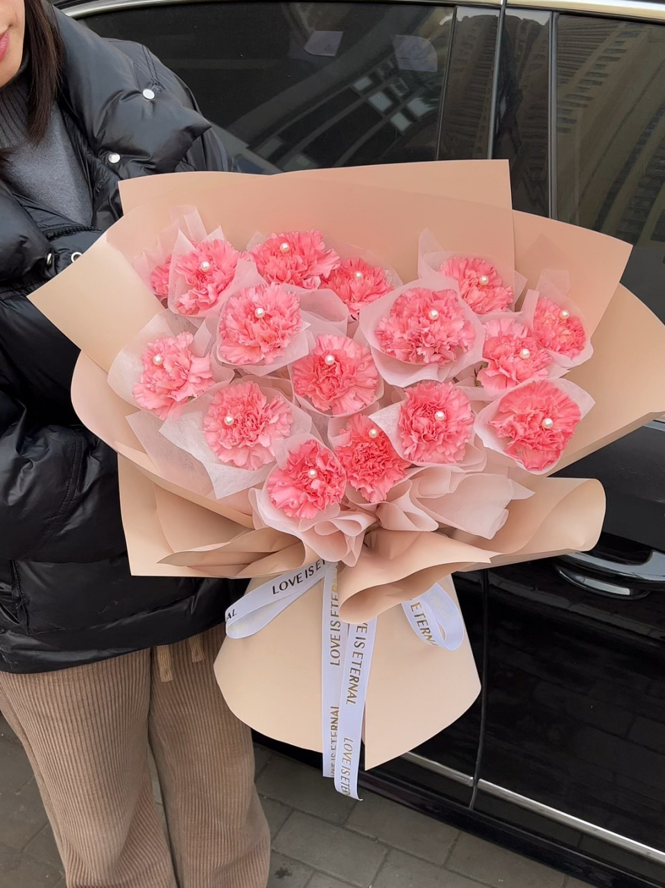 送长辈的花花 康乃馨花束