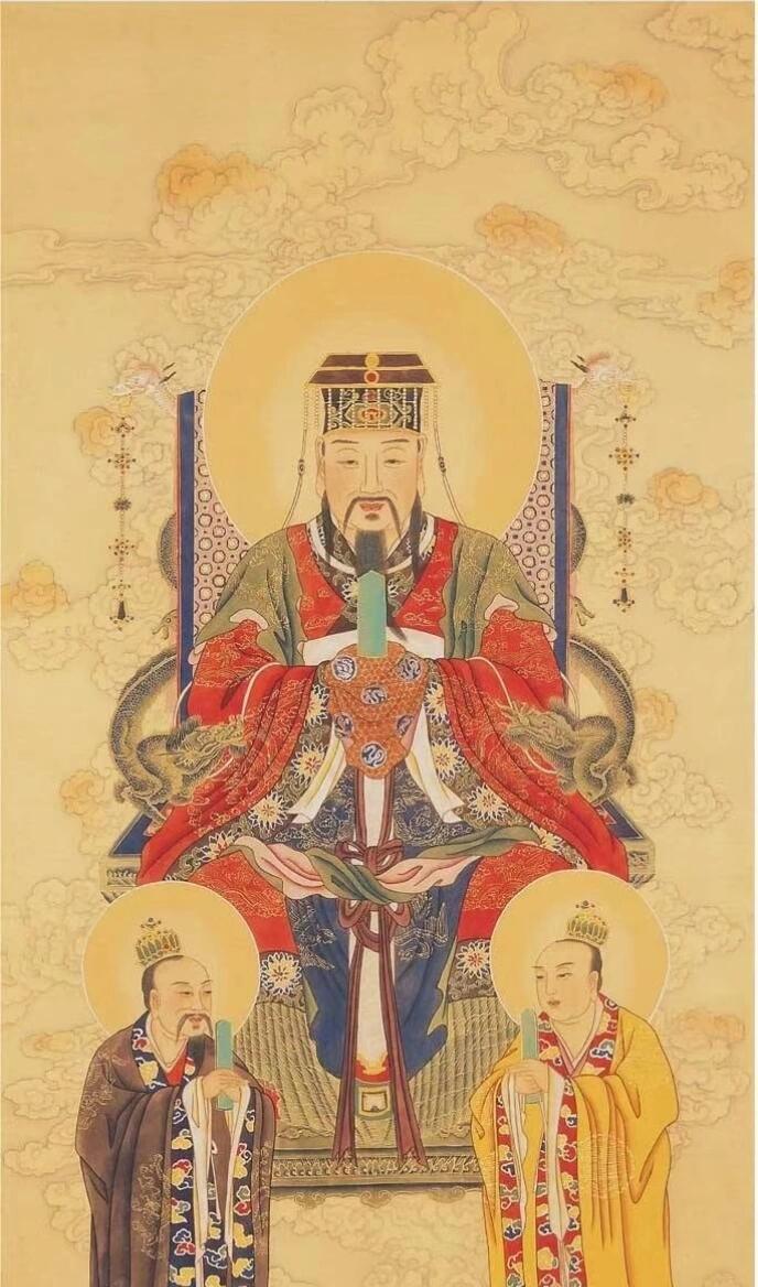 真武即北方之神玄武,宋时避讳改玄为真,称真武帝,宋朝道教的北方上帝