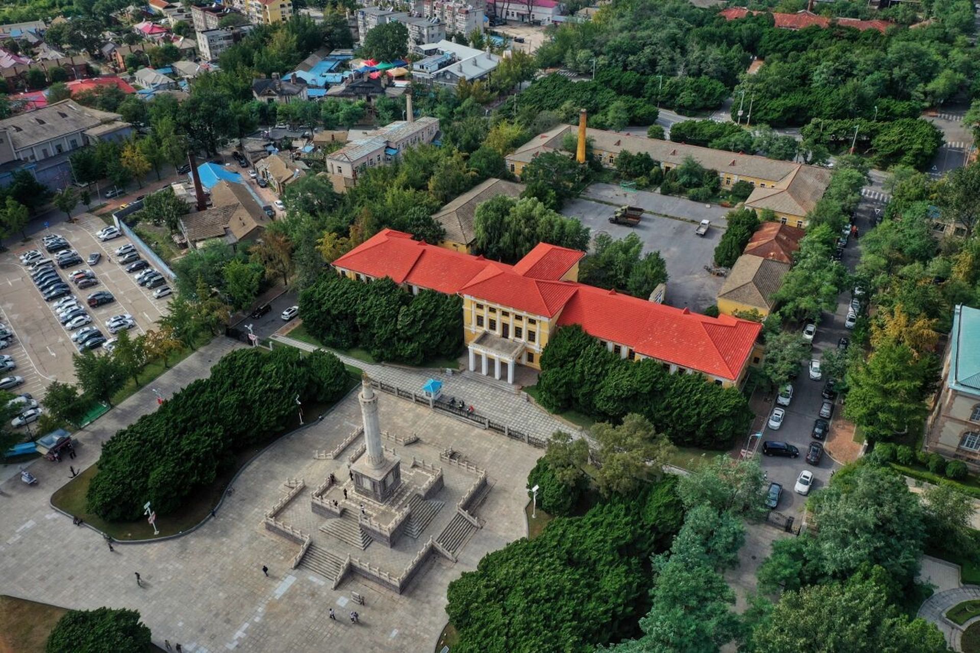 旅顺核心区历史建筑合集 关东军司令部旧址 俄清银行旅顺分行旧址 中