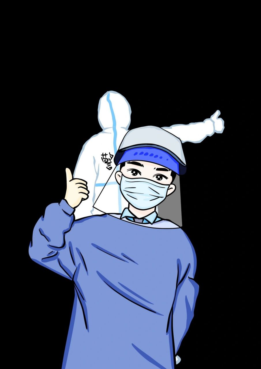 警察蜀黍壁纸已画好 查收 后来走在大街上看到的很多背影都像你