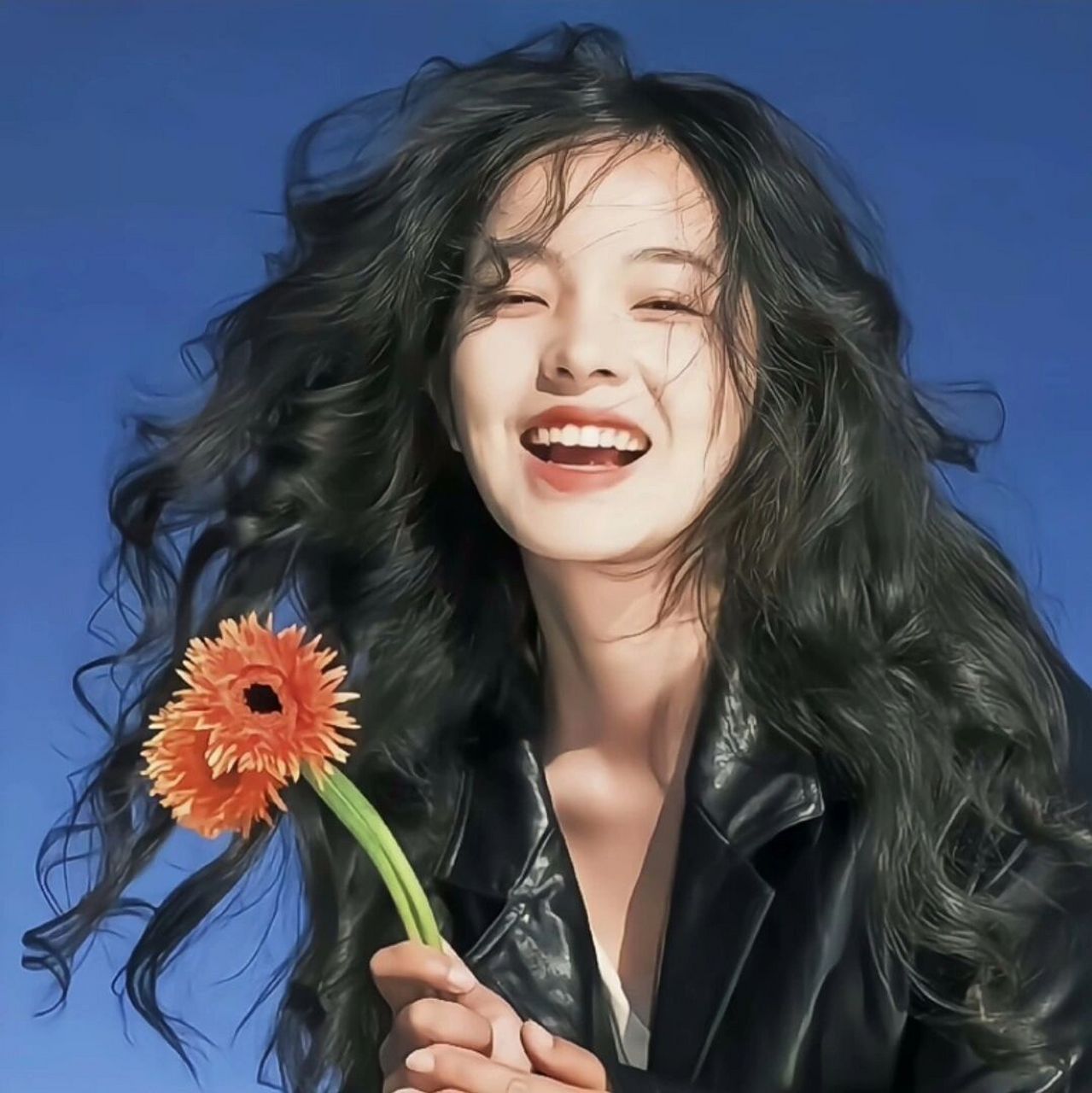 开心女孩专属头像