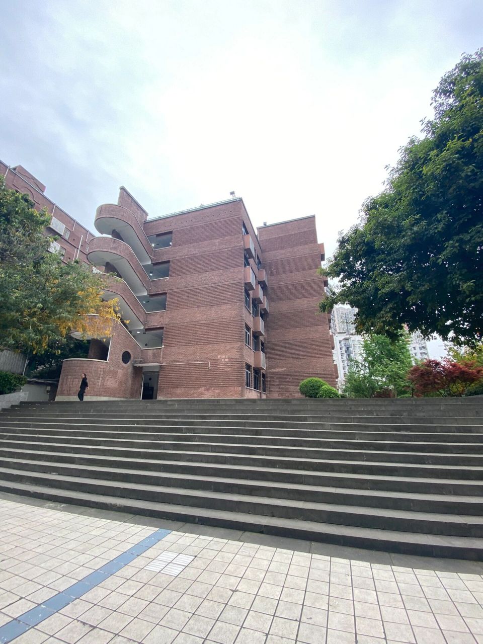 重庆市杨家坪中学a区  一眼回到自己的童年