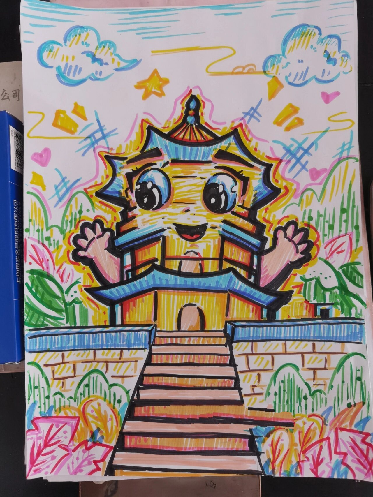 古建筑简笔画|宝塔