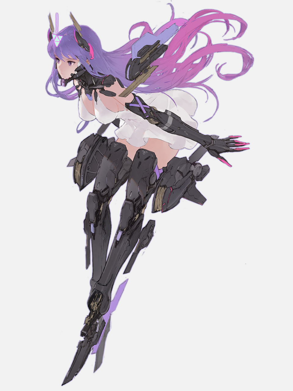 机械少女绘画设计参考!