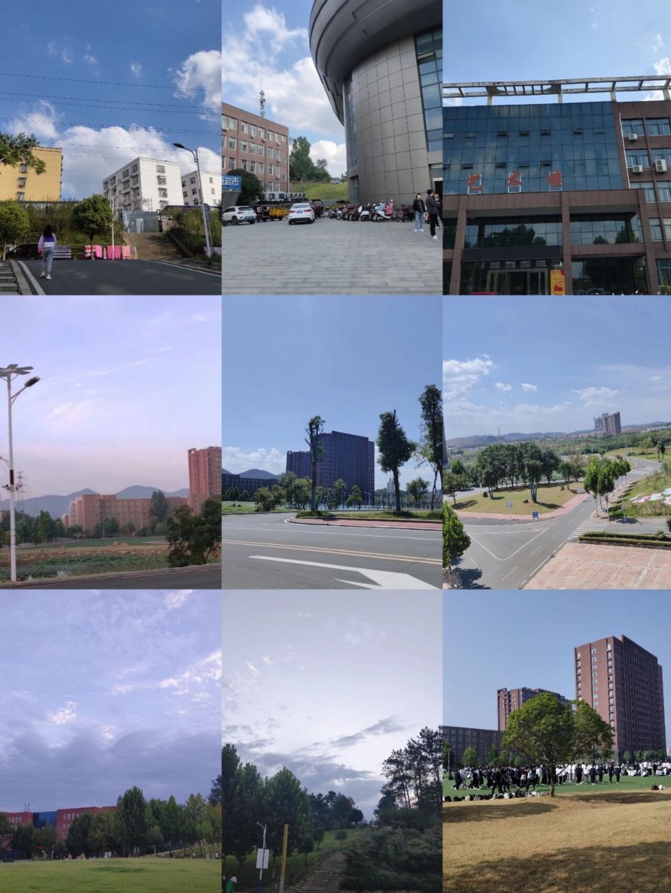 信阳学院校园照 上了四年,就照的照片多,供有意向信阳学院的同学们