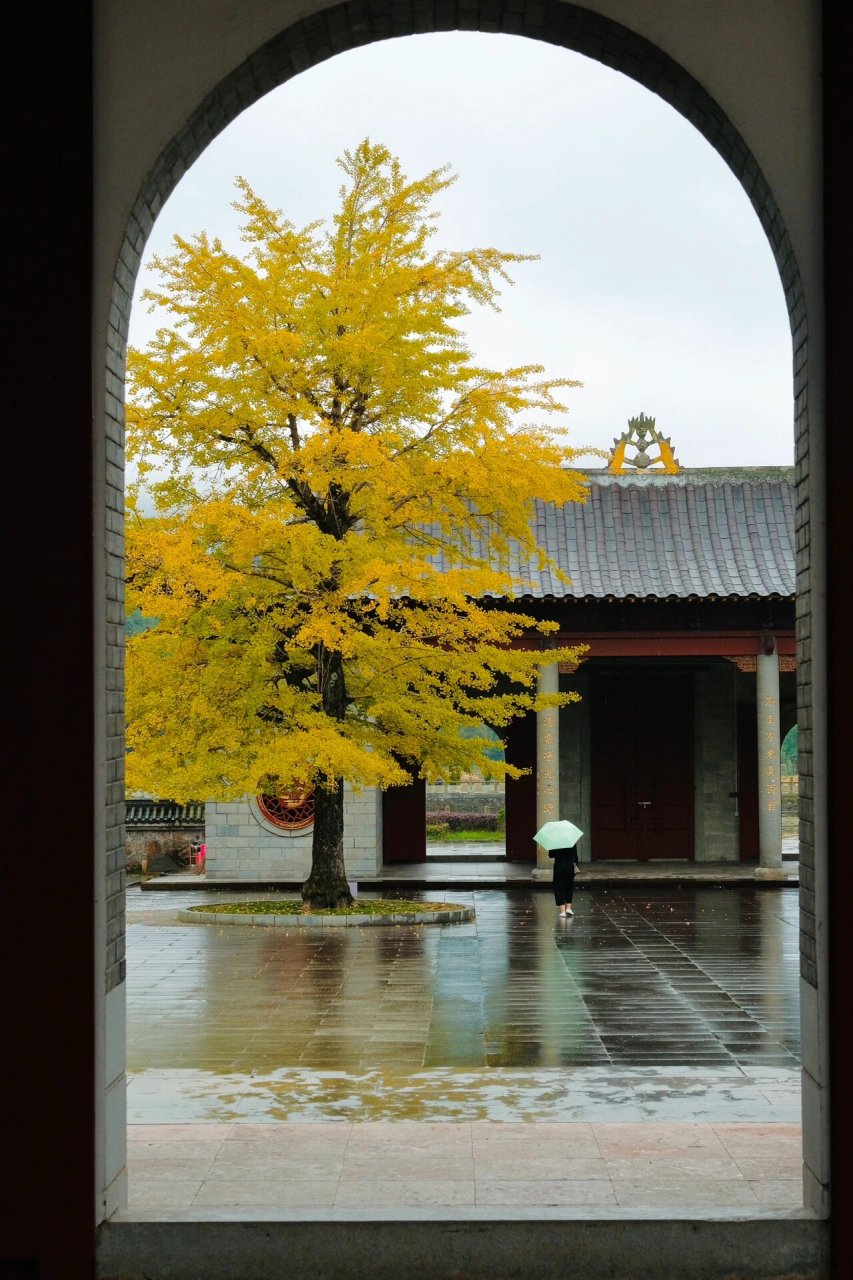 云居山真如禅寺封闭图片