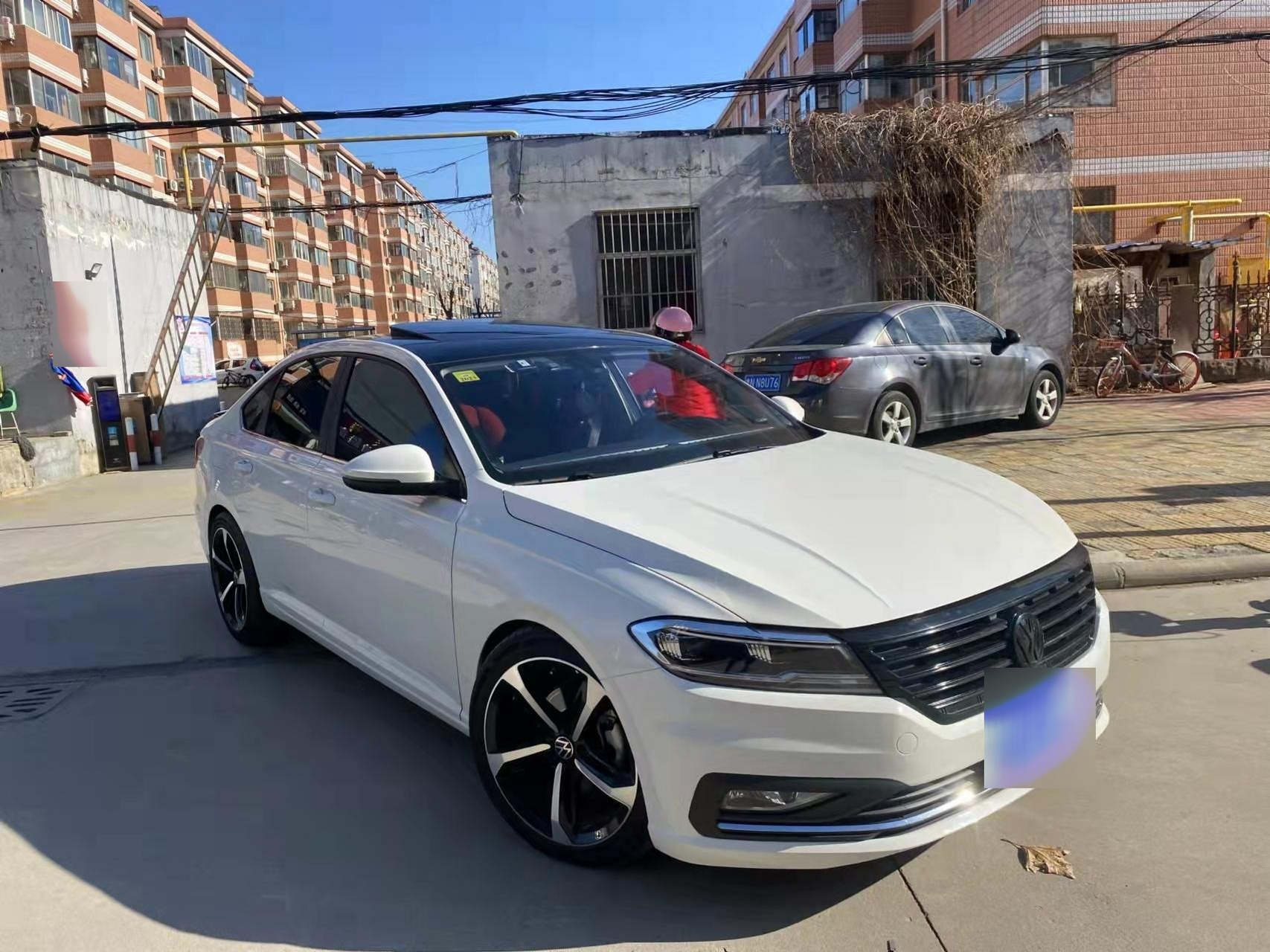 改装 大众 朗逸plus 刀锋轮毂