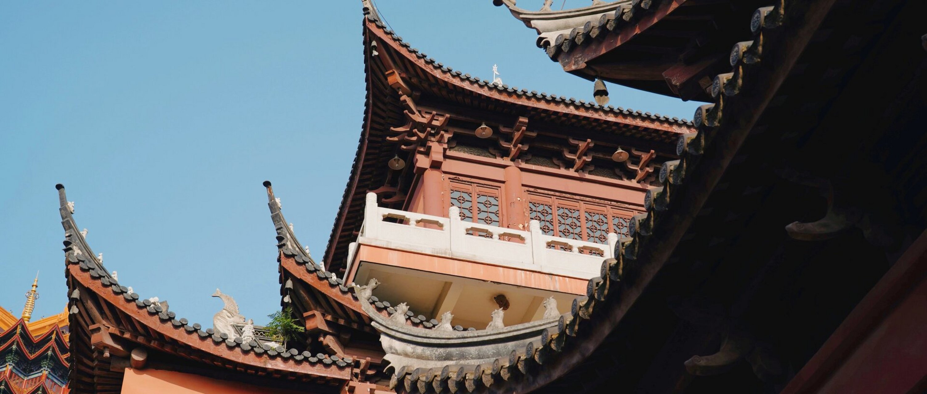 江阴,君山古庙&君山寺 大约是因为君山寺太气派,所以相距不远的君山